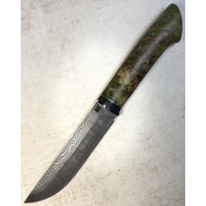 85.Р-Ніж "Мисливський" №17 Дамаська сталь.